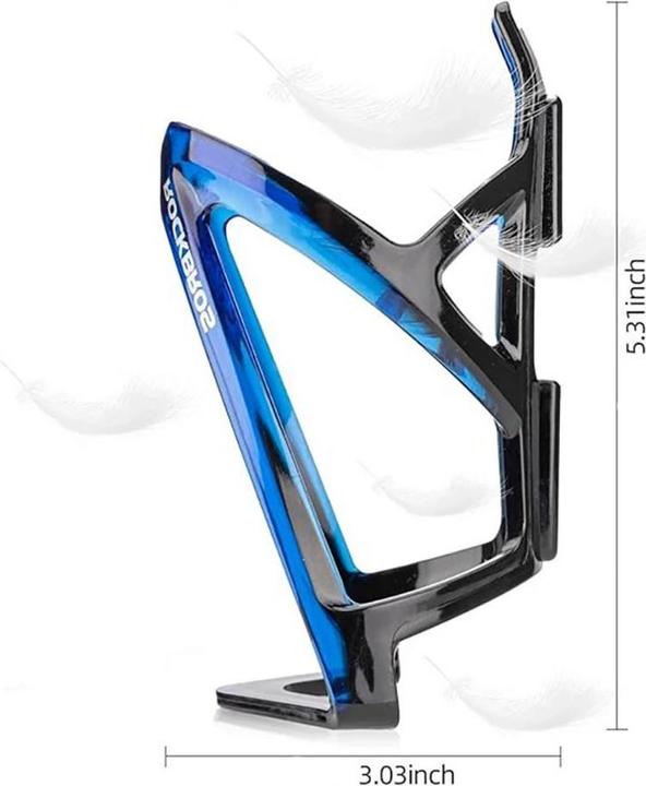 Produktbild Rockbros FK338 Fahrradhalter für Wasserflasche – Schwarz und Blau