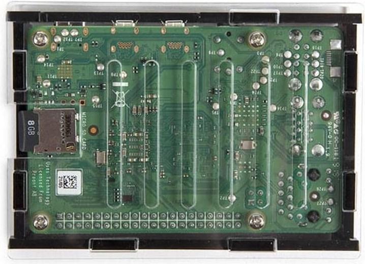 Produktbild Whadda Gehäuse Transparent Case Für Raspberry PI 4