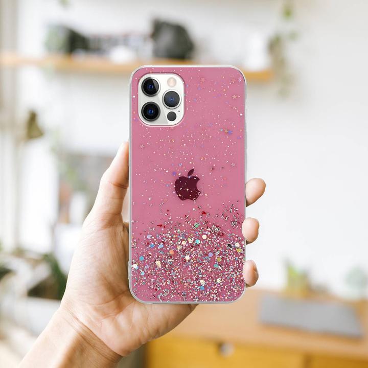 Produktbild Cadorabo TPU Cover funkelnder Glitter (Apple iPhone 12 Pro Max)
