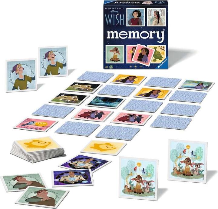 Produktbild Ravensburger memory® Disney Wish - 22595 - Der Gedächtnisspiel-Klassiker für die ganze Familie ab 3 (Deutsch)