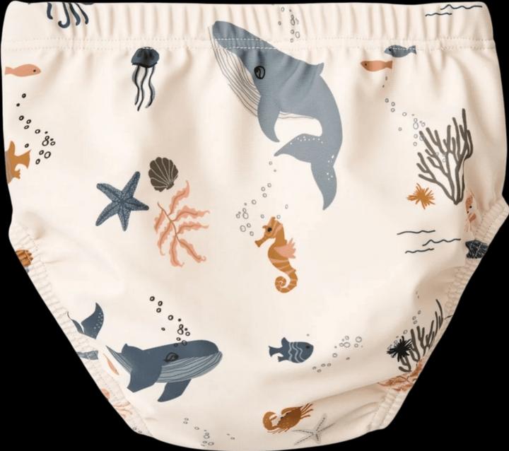 Image du produit Liewood Maillot de bain imprimé Anthony Baby - Créature marine / Sable (74)