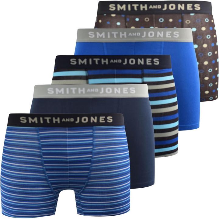 Actual product image Universal Textiles Mens Lathan Assorted Designs Boxer Shorts (Pack of 5) (XXL, 5-pack)