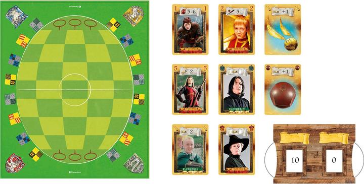 Produktbild Clementoni Harry Potter Quidditch Clash (Deutsch, Französisch, Italienisch, Englisch)