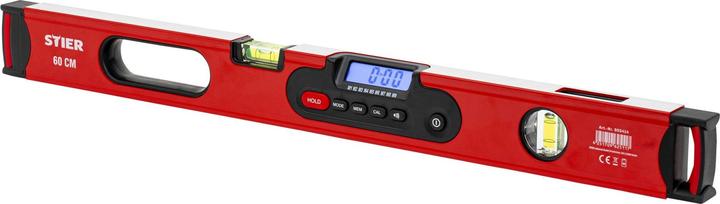 Actual product image Stier Digital spirit level SDW-600 LCD display ±0.2° 60 cm (60 cm)