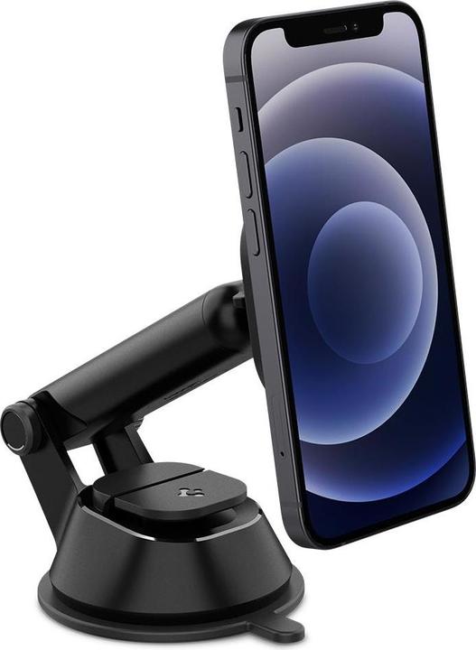 Actual product image Spigen Its35 Magnetic Magsafe Dashboard Car Mount Black