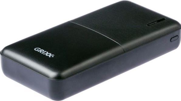 Immagine prodotto Grixx Powerbank 15000mAh Power Delivery Micro USB e USB-C Nero (15000 mAh, 55.50 Wh)