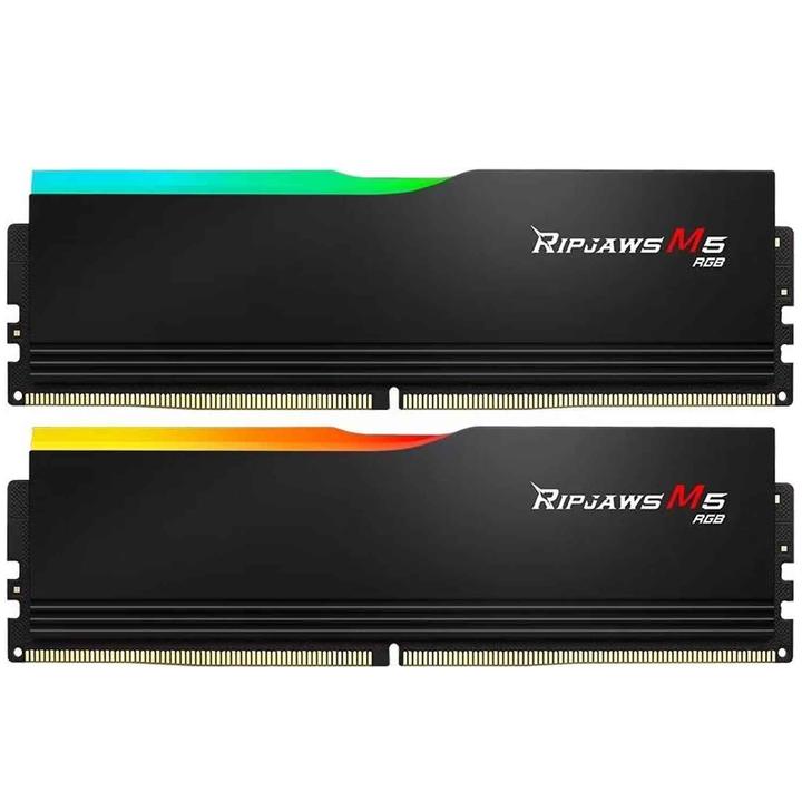 Actual product image G.Skill D532GB 6000-36 Ripjaws M5 RGB bk K2 GSK (2 x 16GB, 6000 MHz, DDR5 RAM, DIMM)