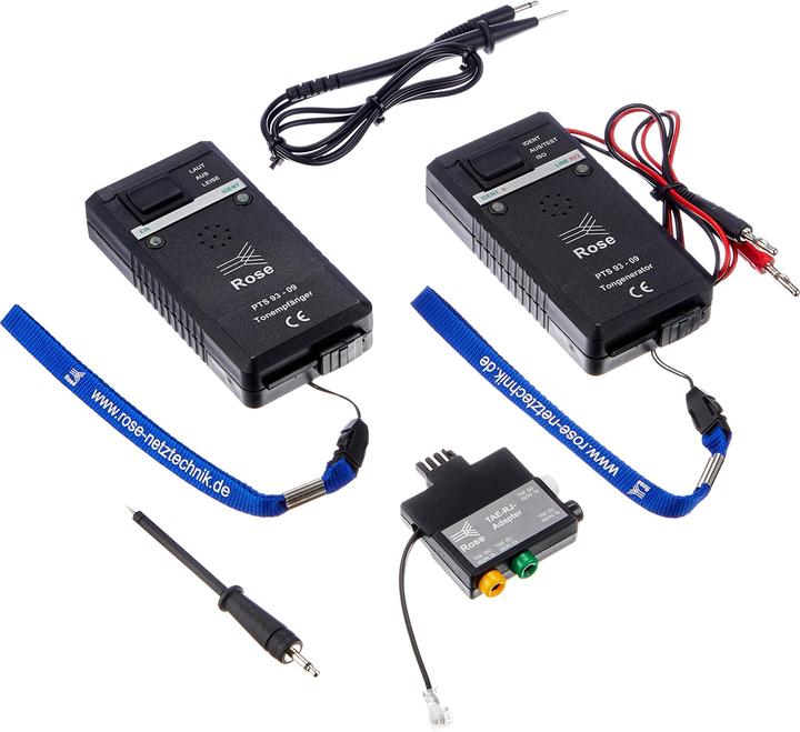 Image du produit Rose Netztechnik Chercheur de conducteur de câble PTS 93-09 Kit de contrôle et de test