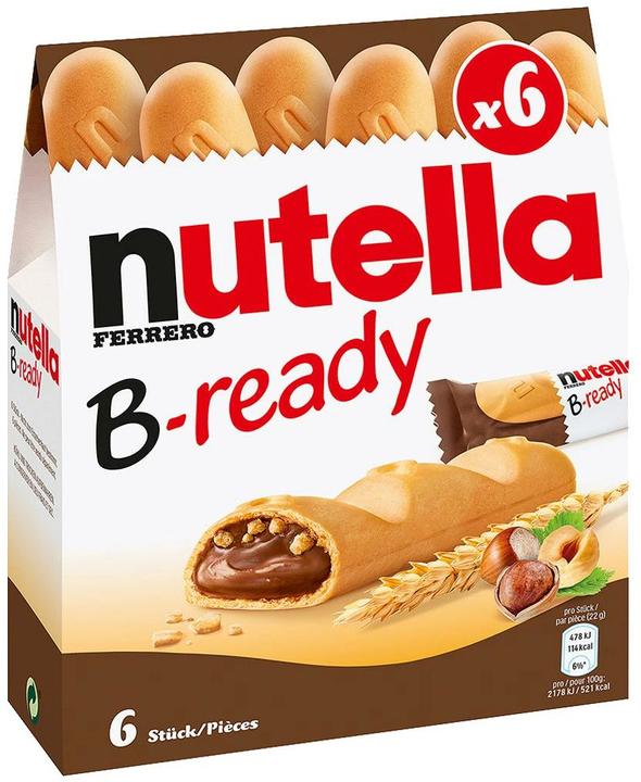Image du produit Ferrero Riegel Nutella B-Ready 132 g (160 g)