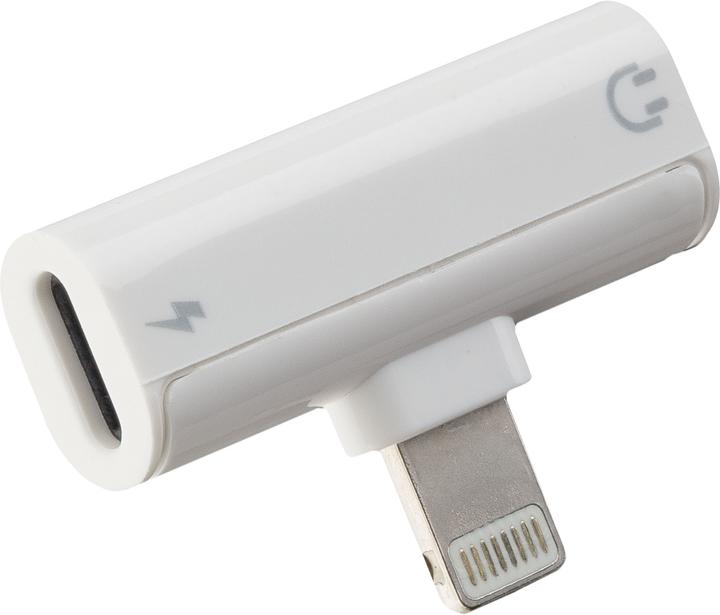Immagine prodotto Peter Jäckel DUAL ADAPTER Connessione Lightning e jack da 3,5 mm (Lightning, Jack da 3.5mm)