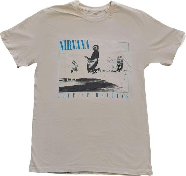 Nirvana Unisex Adult Live At Reading T-Shirt (M)