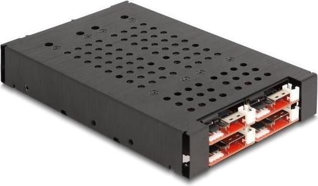 Produktbild Delock 3.5? Wechselrahmen für 4 x M.2 NVMe SSD mit Slim SAS