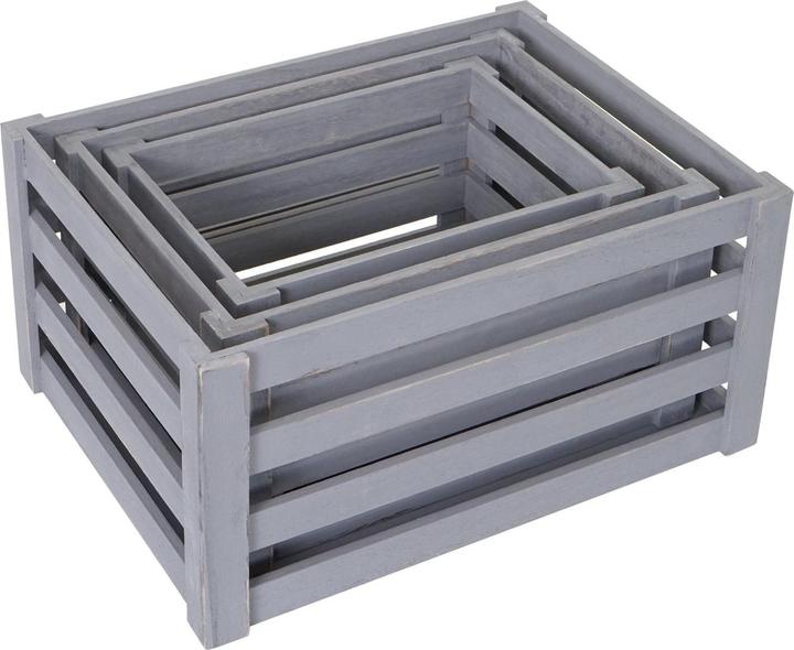 Produktbild JOHN316 Holzkiste (3er-Set)