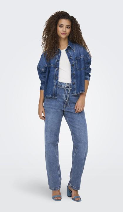 Produktbild Only ONLGYPSY Hohe Taille Gerade geschnittener Slim Fit Jeans Straight-Fit jeans (W31/L32)