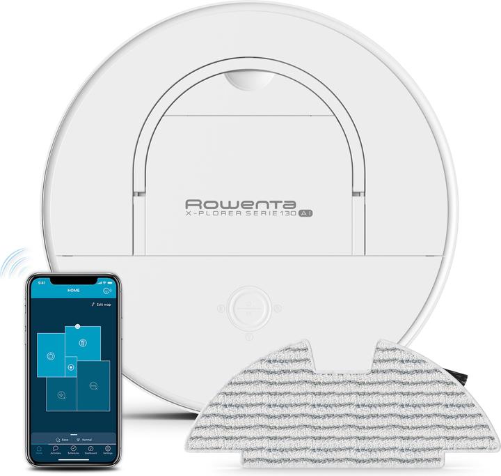 Actual product image Rowenta RR9067WH X Plorer S130 (Vacuum mopping robot)