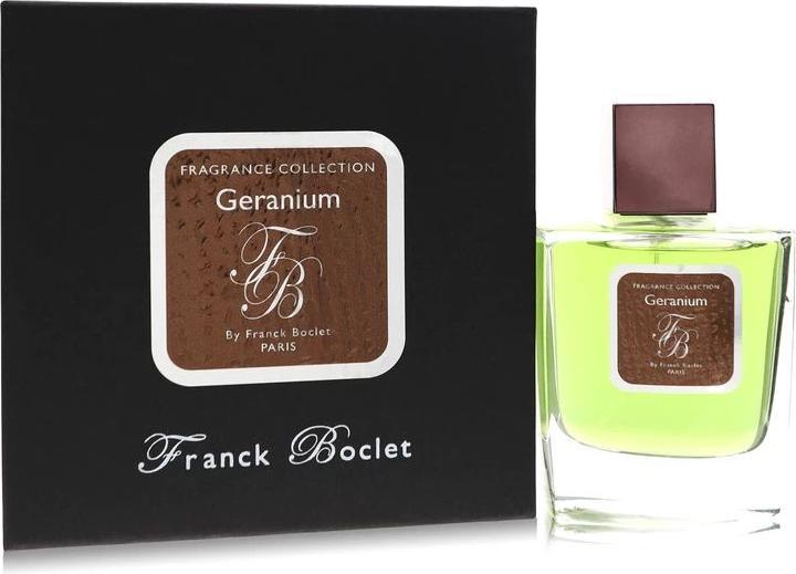 Actual product image Franck Boclet Geranium by Eau de Parfum Spray (Unisex) 100 ml (Eau de parfum, 100 ml)