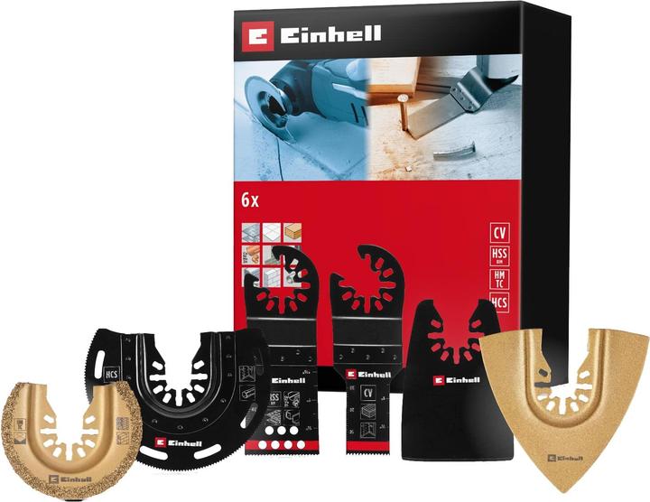 Produktbild Einhell Multi-Tool-Set, 708106, 6-teilig