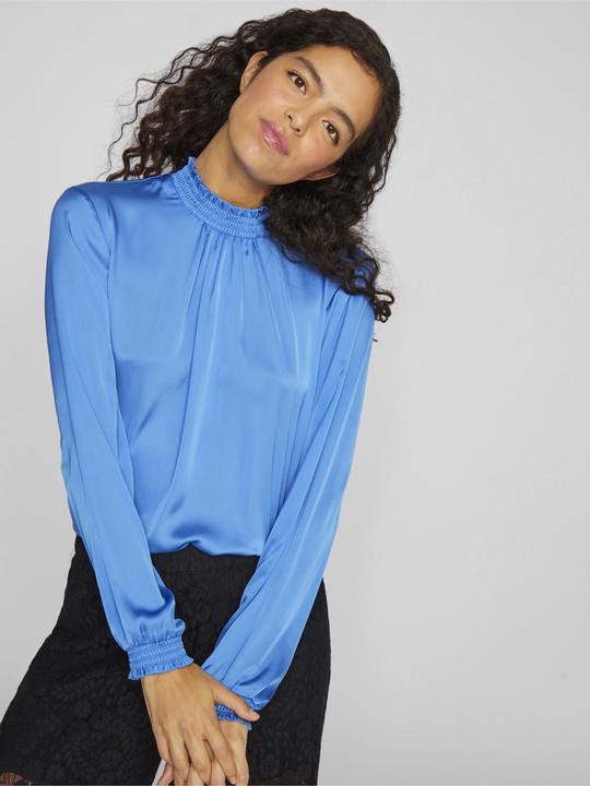 Actual product image Vila High Neck Top with Long Sleeves (40)