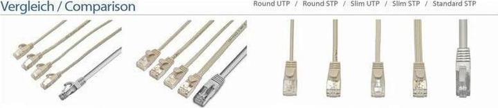 Actual product image Wirewin Network cable (F/FTP, CAT6, 2 m)