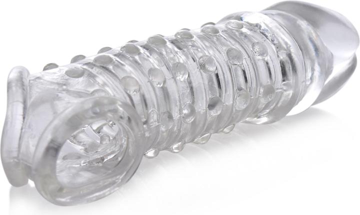 Actual product image Bijoux Indiscrets 1.5 Inch Penis Enhancer Sleeve