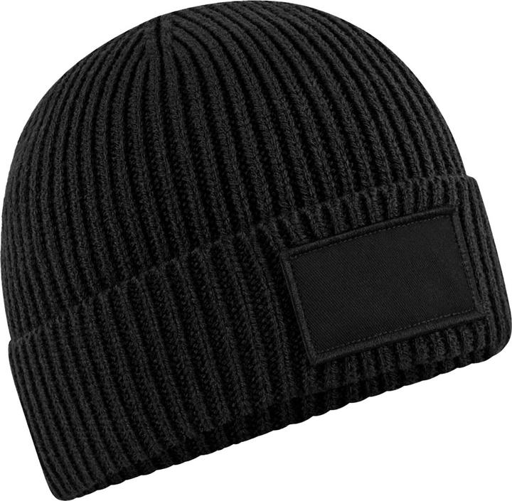 Actual product image Beechfield Unisex Adult Patch Beanie (One size)