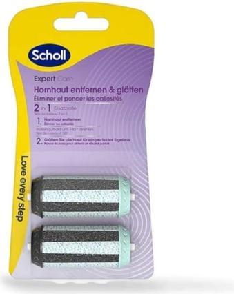Actual product image Scholl Expert Care 2-in-1 Pedi Rollen (2 x)