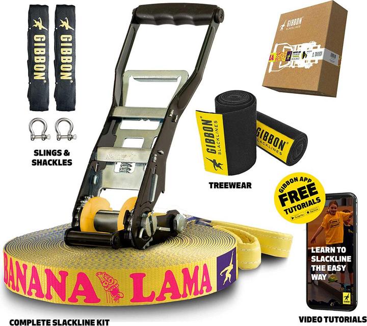 Actual product image Gibbon Bananalama XL Treewear Set (25 m)