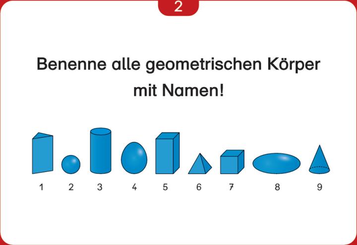 Produktbild Langhans:Kartei - Geometrische Körper f (A6)