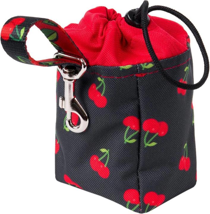 Produktbild amiplay Snack-Tasche Be Happy Cherry, Schwarz/Rot (Dummytraining)