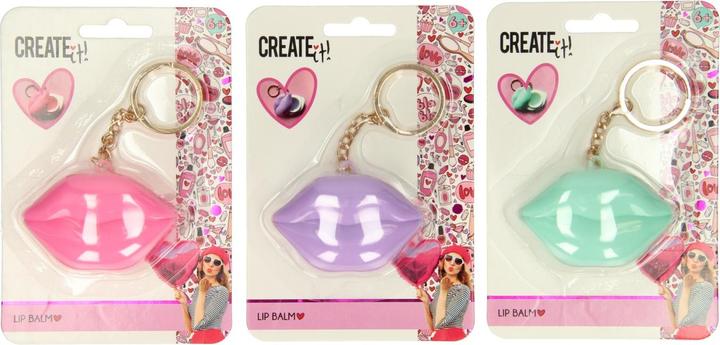 Image du produit Porte-clés Create It! baume à lèvres en forme de coeur
