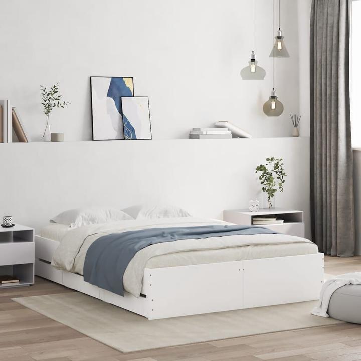 Produktbild VidaXL Bettgestell mit Schubladen (135 x 190 cm)