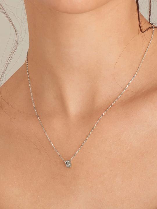 Produktbild Ania Haie N038-03H Smooth Twist Damen Halskette, verstellbar (925er Silber, 45 - 50 cm)