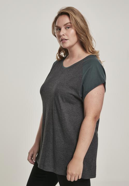 Actual product image Urban Classics Ladies Contrast Raglan Tee (4XL)