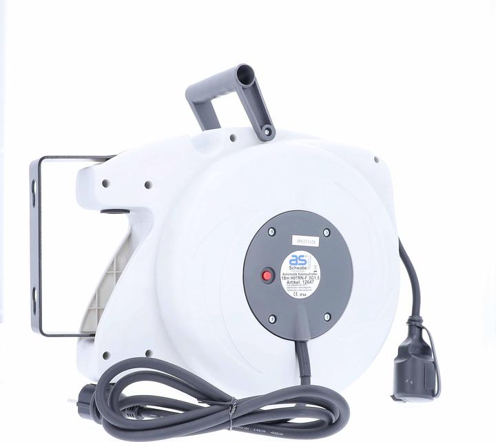 Actual product image As - Schwabe Ištraukiamas ilgintuvas AS-SCHWABE EasyToGo 18m (18 m, 1.50 mm²)