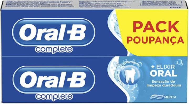 Image du produit Oral-B Complete Dentifrico Enjuage + Blanqueante Lote 2 x 75 ml (75 ml)