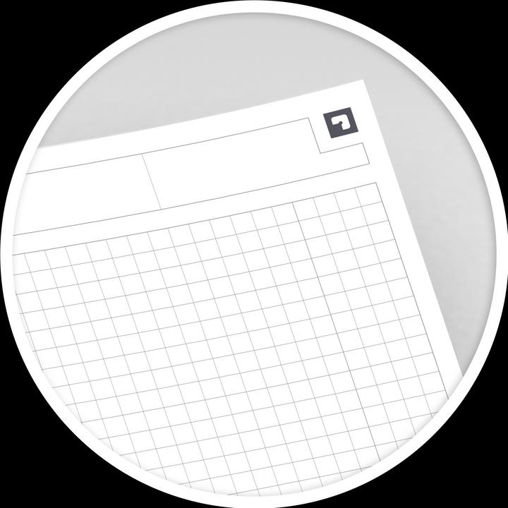 Actual product image Oxford International Notebook (B5, Checked, Soft cover)