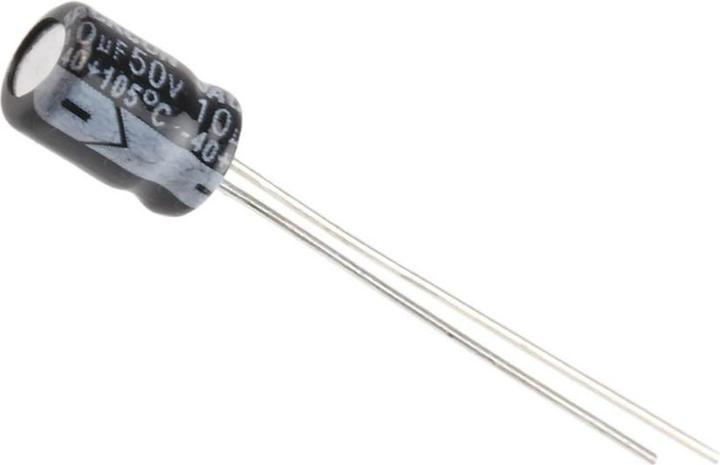 Rs Pro Condensateur électrolytique, radial, 10uF, 3uA, 50V, 32mA