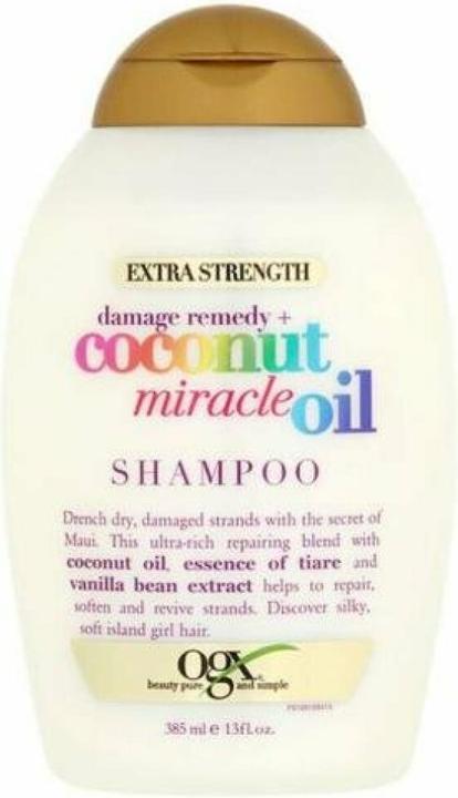 Ogx Coconut Miracle Oil shampoo 385 ml (385 ml, Flüssiges Shampoo)
