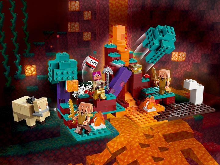 Produktbild LEGO Minecraft End-Of-Live Set Der Wirrwald - 21168 NEU! Teile 287x (21168)