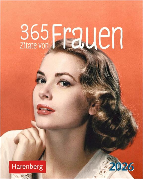 Actual product image Harenberg 365 Zitate von Frauen Mini-Geschenkkalender 2026 (German)