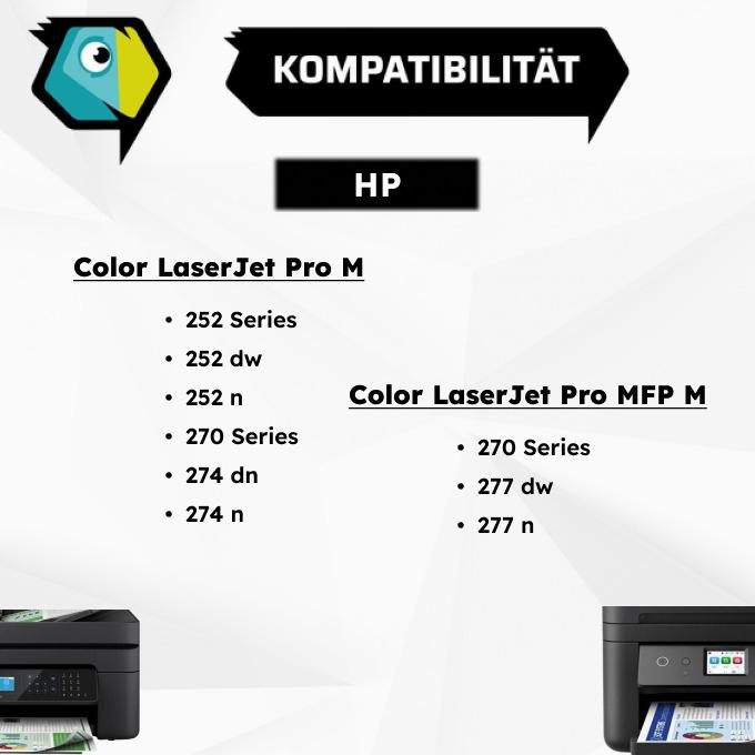 Image du produit Inkadoo Toner Compatible pour HP CF400A / 201A Color LaserJet Pro M 252 n Color LaserJet Pro M 274 dn (CF)