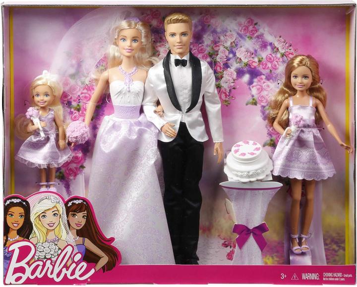 Image du produit Barbie Coffret cadeau Mariage de rêve