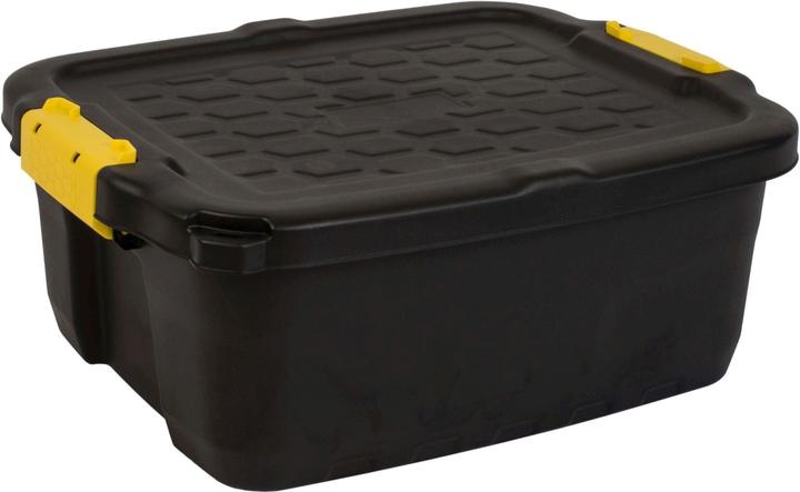 Image du produit Strata Caisse d'expédition Heavy Duty med låg, 24 L, sort (24 l)