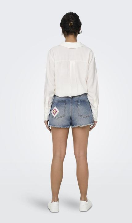 Actual product image Only ONLZUMA Hohe Taille Normal geschnitten Jeans-Shorts Jeans-Shorts (M)