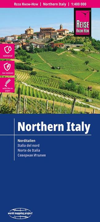 Image du produit Carte Italie, Nord / Northern Italy (1:400.000)