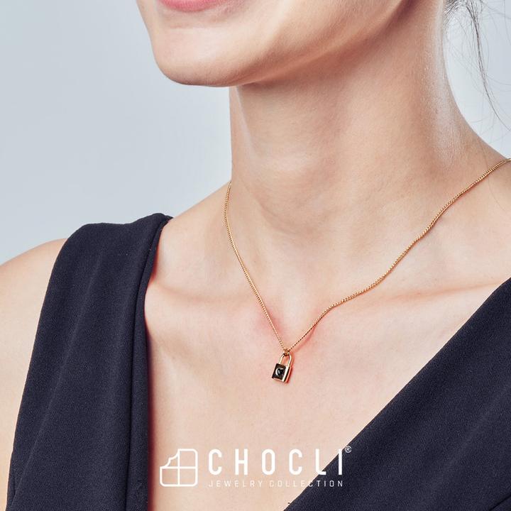 Produktbild MTM Love Lock Necklace (Messing, 18k Gold, 43 cm)