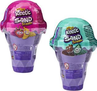 Immagine prodotto Spin Master 6058757 KINETIC SAND Coni Gelato Ass.to sabbia cinetica, sabbia colorata