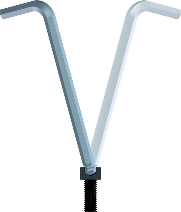 Actual product image Gedore 42 KEL 1.5 Hex key L-wrenches XL Ballpoint hexagon socket 1.5 mm