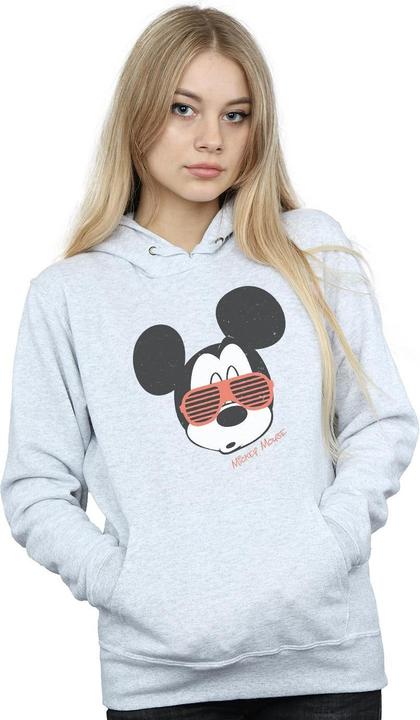 Immagine prodotto Disney Mickey Mouse Sunglasses Felpa con Cappuccio Donna (M)