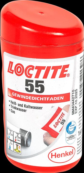 Produktbild Loctite Gewindedichtfaden 55 (0.13 kg, White, 160 ml)